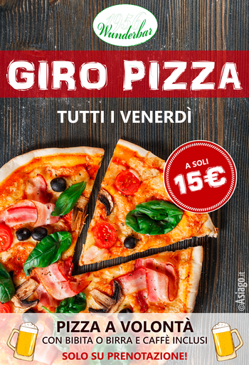 Giropizza al Wunderbar di Asiago