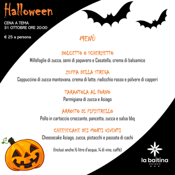 Halloween alla Baitina di Asiago Halloween alla Baitina di Asiago