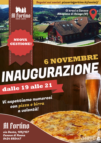 Inaugurazione Al Fortino di Canove