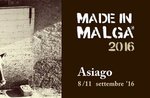 MADE IN MALGA 2016,evento nazionale formaggi di montagna, Asiago,8-11 settembre