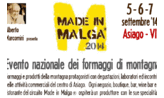 Made in The city, in Asiago from 5 to September 7, 2014