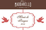 EASTER MENU at Ristorante Baita 2014 At Asiago, Maddarello April 20