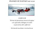 Pranzo di Natale al Ristorante La Baitina di Asiago, 25 dicembre 2015