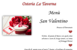 Valentine's day 2019-romantic dinner at OSTERIA LA TAVERNA di Asiago-14 February 2019