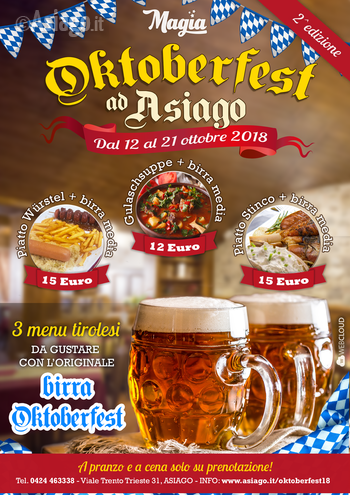 Oktoberfest al Magia di Asiago 2018