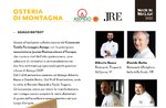 Osteria di Montagna - Asiago Bistrot con gli chef dell'alta gastronomia Alberto Basso e Davide Botta - 2, 3 e 4 settembre 2022