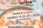 Paella & Sangria at the Asiago Terrace Sporting Hotel & Spa - Asiago, 22 July 2022