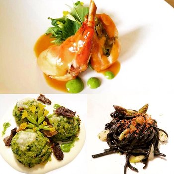 Piatti del Ristorante Alpi di Foza Piatti del Ristorante Alpi di Foza