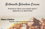 Ristorante Belvedere di Cesuna servizio di asporto take away e di consegna a domicilio per emergenza Coronavirus