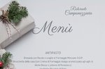 Weihnachtsessen 2021 im Campomezzavia Restaurant in Asiago - 25. Dezember 2021