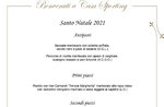 Christmas Lunch 2021 at the Casa Sporting Restaurant in Asiago - December 25, 2021