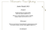 Pranzo di Natale 2021 presso il Ristorante Casa Sporting ad Asiago - 25 dicembre 2021