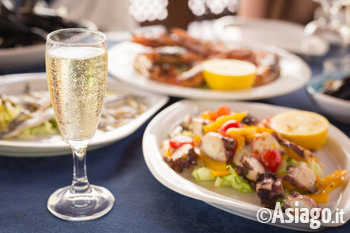 Prosecco e misto pesce