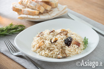 risotto con porcini