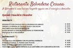 Spezielle DINNER OF DECEMBER 31st AND LUNCH/DINNER OF JANUARY 1st of the Restaurant Hotel Belvedere in Cesuna takeaway or with home delivery 