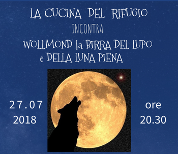 Serata birra della luna piena a Campolongo