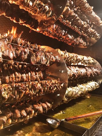 Spiedo di quaglie Confraternita di Leva Spiedo di quaglie Confraternita di Leva