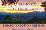 Tramonto al Forte Corbin - visita guidata e cena