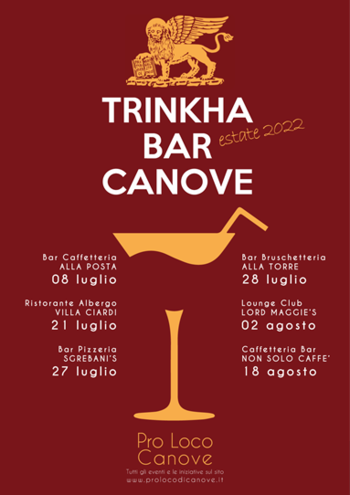 Trinkha bar canove 2022