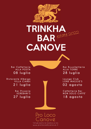 Trinkha Bar Canove 2022