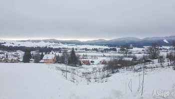 Vista dalla baita Maddarello di Asiago