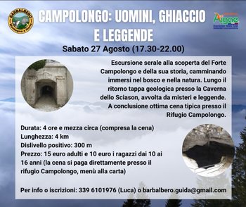Campolongo, uomini ghiaccio e leggende