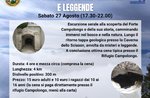 Evening excursion - Campolongo: men, ice and legends - August 27, 2022