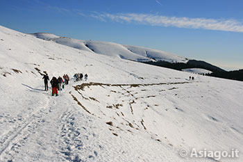 Ciaspolata sull'Altopiano di Asiago