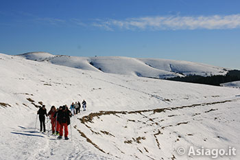 Ciaspolata sull'Altopiano di Asiago