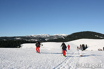 Ciaspolata sull'Altopiano di Asiago