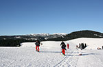 Snowshoe hike at Cima Ekar with Guide, January 5, 2014