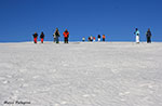 Schneeschuhwandern im Val Magnaboschi, Schubkarre, mit Pau Guides Plateau, 8 feb