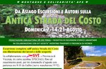Excursions and authors on the Antica Strada del Costo - August 21, 2022