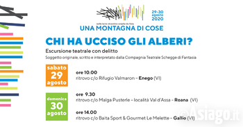 Escursione con delitto per Una Montagna di Cose 2020 Escursione con delitto per Una Montagna di Cose 2020