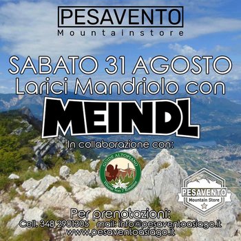 Escursione gratuita a Cima Larici e Mandriolo Escursione gratuita a Cima Larici e Mandriolo