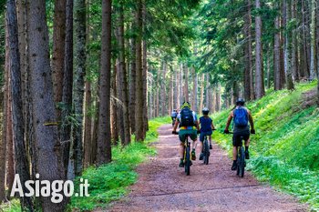 Escursione pedalando tra Enego e Marcesina