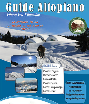 Escursioni invernali con le Guide Altopiano