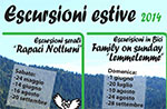 Programma escursioni ESTATE 2014 Rifugio Bar Alpino-Altopiano di Asiago 7 Comuni