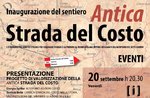 Inaugurazione del sentiero 666 dell'Antica Strada Del Costo - 20 e 22 settembre 2019