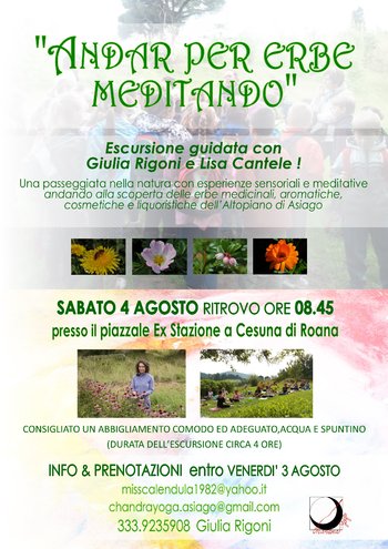 Incontro con lisa cantele e giulia rigoni - 4 agosto 2018 Incontro con lisa cantele e giulia rigoni - 4 agosto 2018