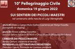 10° Pellegrinaggio Civile sui sentieri dei Piccoli Maestri - 19 giugno 2022