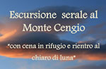 Evening excursion to Monte Cengio with guides, Saturday 19 October