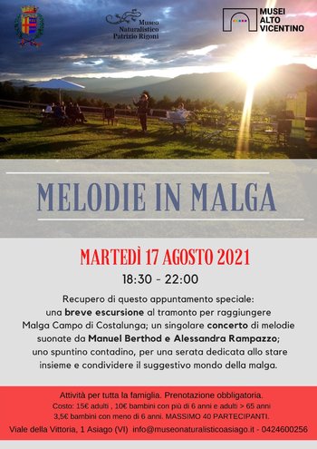 Melodie in malga escursione ad Asiago