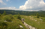 Historische naturalistische Excursion auf Monte Zebio mit Hilfslinien Plateau, S