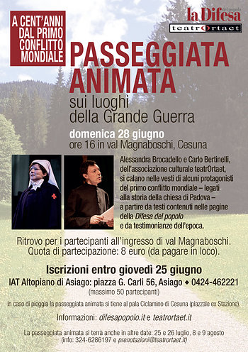 Passeggiata animata val magnaboschi Passeggiata animata val magnaboschi