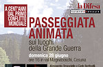 Passeggiata Animata sui luoghi della Grande Guerra, Val Magnaboschi, Altopiano