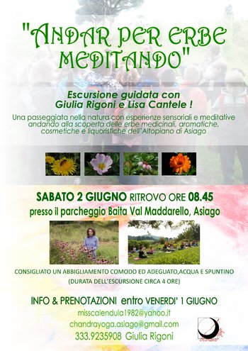 Passeggiata meditativa con Lisa Cantele e Giulia Rigoni ad Asiago