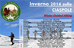 Programma Escursioni Invernali 2013-14 Guide Altopiano