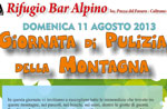 Berg Reinigung Tag bei Alpine Bar Caltrano 11 August