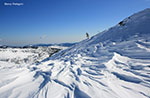 Snowshoe hike on Montagna Nuova with plateau, January 19, 2014